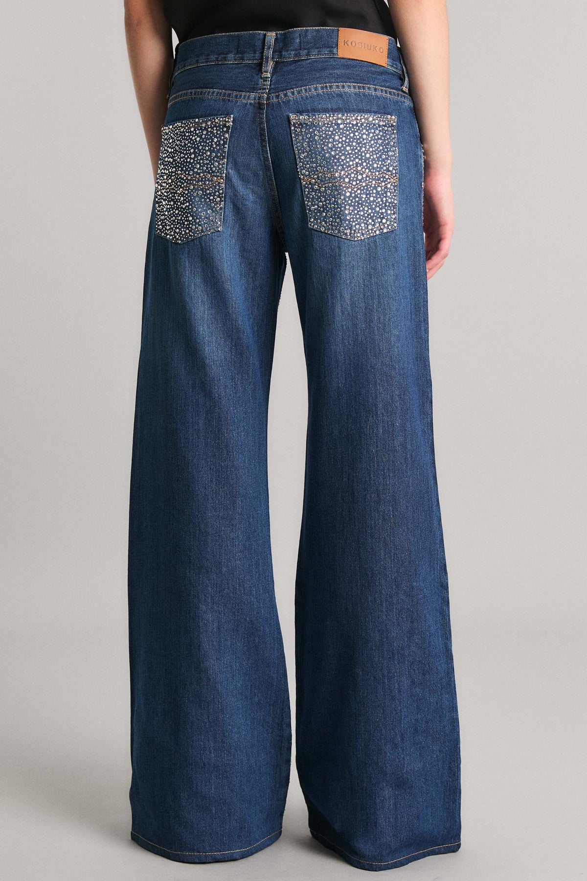 JEANS FUNKY CRYSTAL ROSE