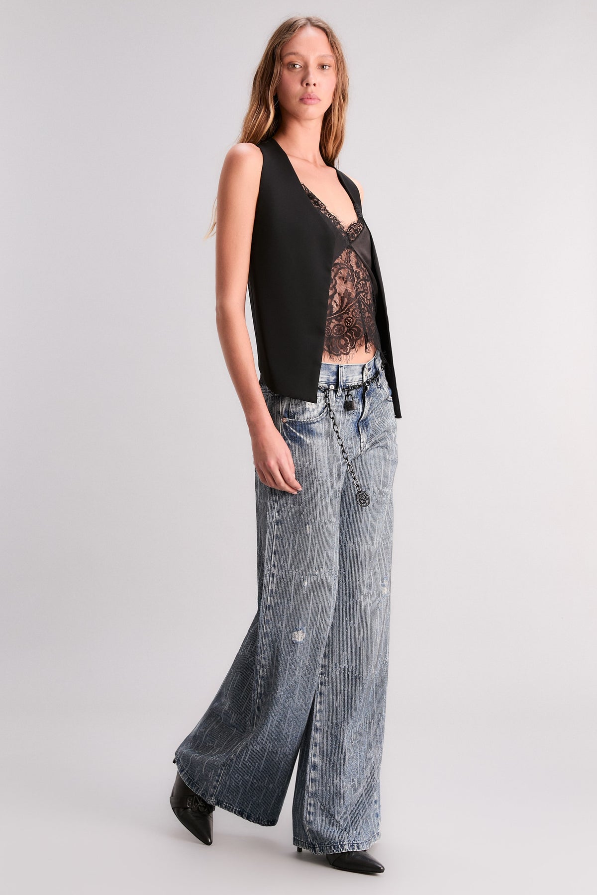 JEANS FUNKY CRYSTAL BLUE