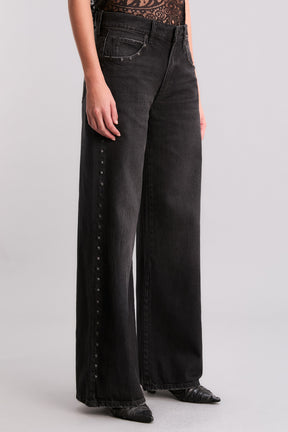 VAQUEROS NEGROS FUNKY PREMIUM TRASH 